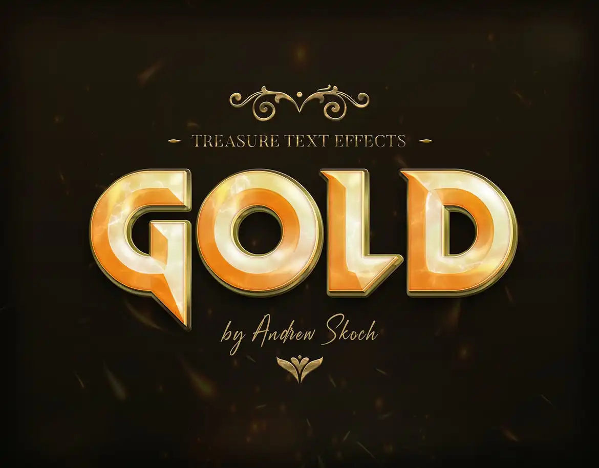 Treasure Text Effects 3 treasure text effects 9