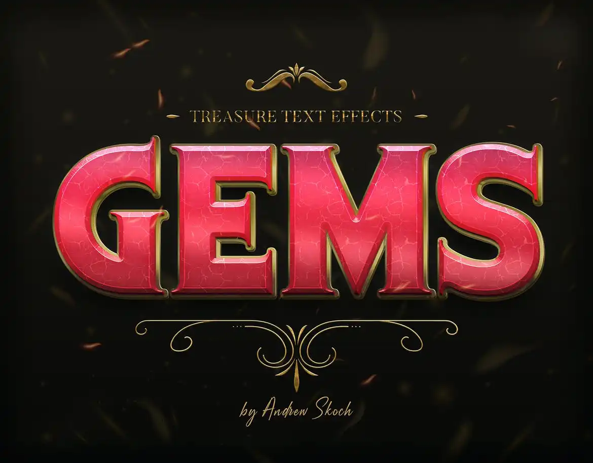 Treasure Text Effects 11 treasure text effects