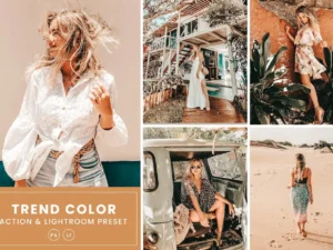 trend color action lightrom presets