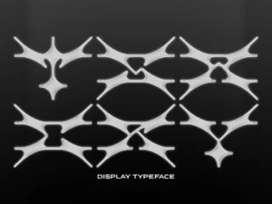 tsacry display typeface