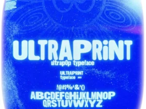 ultraprint font