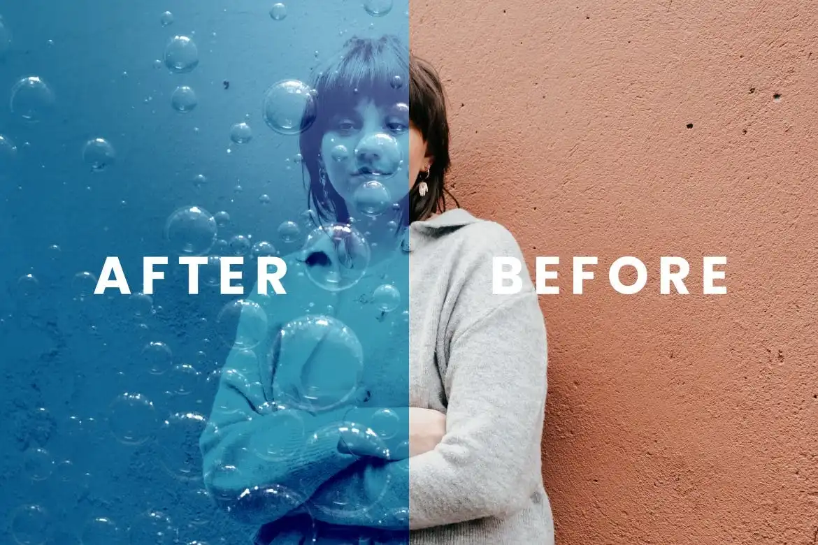 Underwater Photo Effect For Photoshop