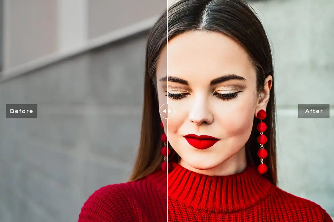 Upsdell Red Mobile &amp; Desktop Lightroom Presets