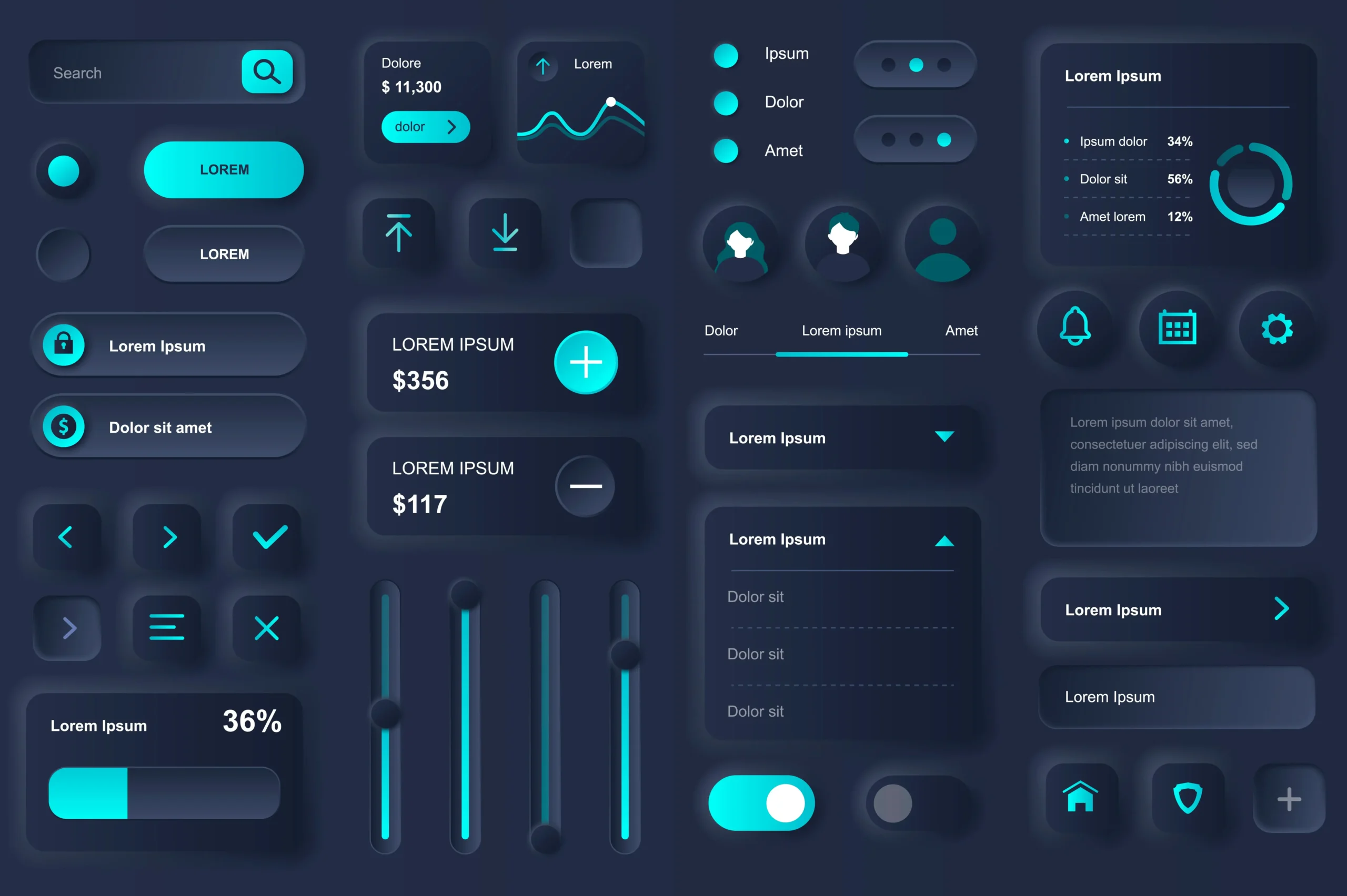User Interface Elements Pack