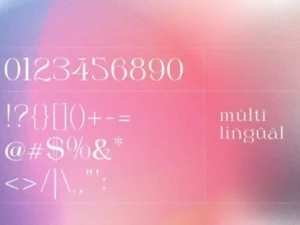vako mave font 4