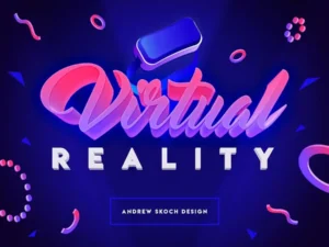 vibrant 3d text effects 4