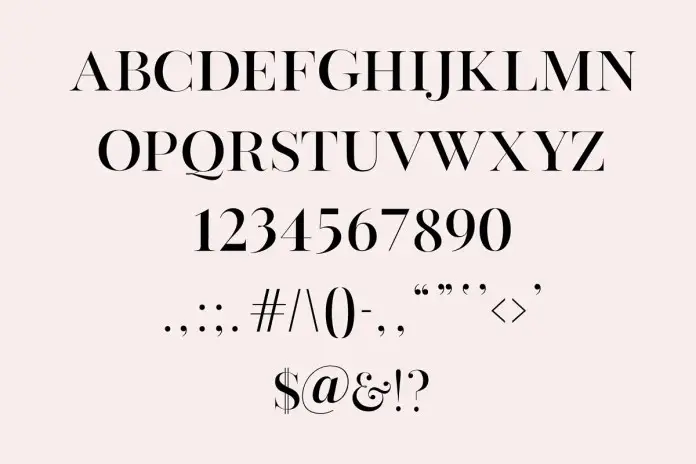 Vienna Serif Font