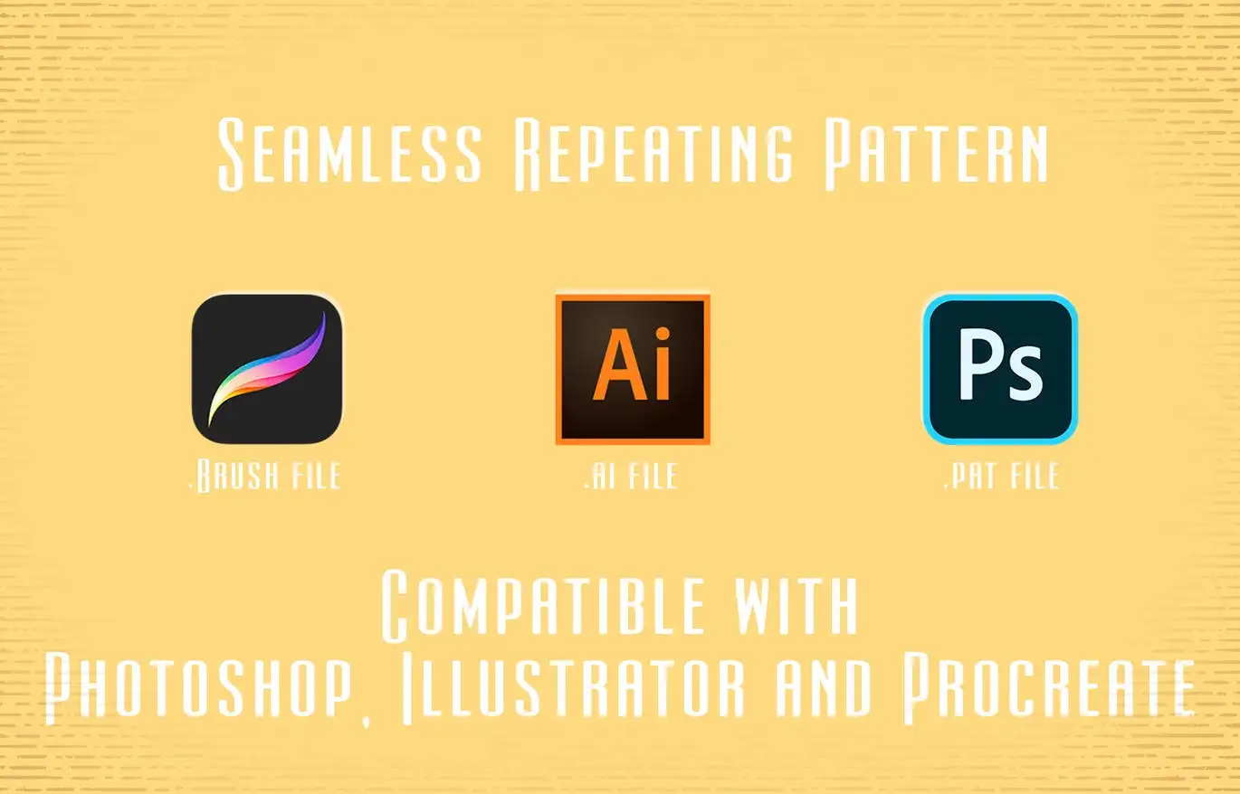 Vintage Engrave Pattern for Ps, Ai and Procreate 5 vintage engrave pattern for ps ai and procreate 4