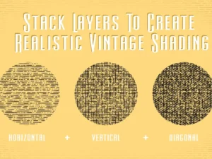 vintage engrave pattern for ps ai and procreate 2