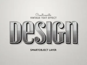 vintage retro text effects 6