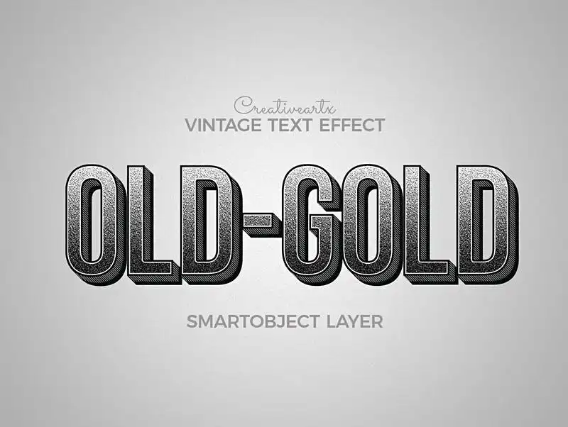 Vintage Retro Text Effects V 13 vintage retro text effects v 1