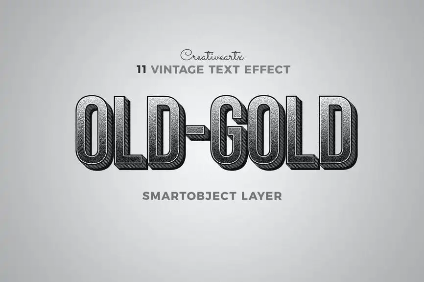 Vintage Retro Text Effects V 11 vintage retro text effects v 4