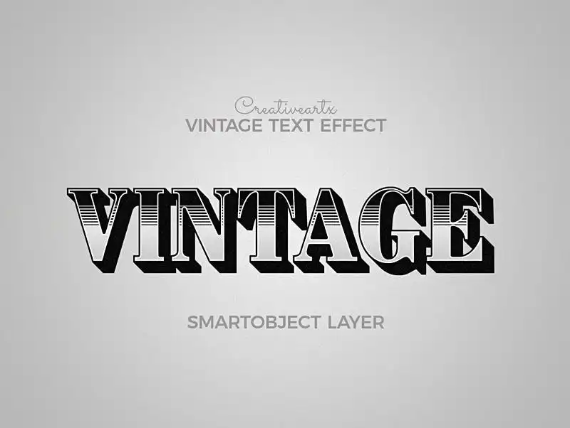 Vintage Retro Text Effects V 12 vintage retro text effects v 7