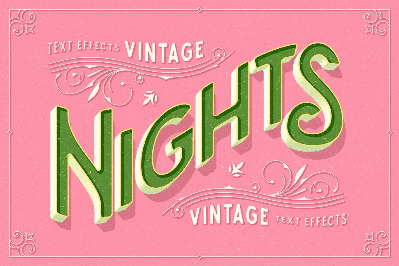 Vintage Text Effects