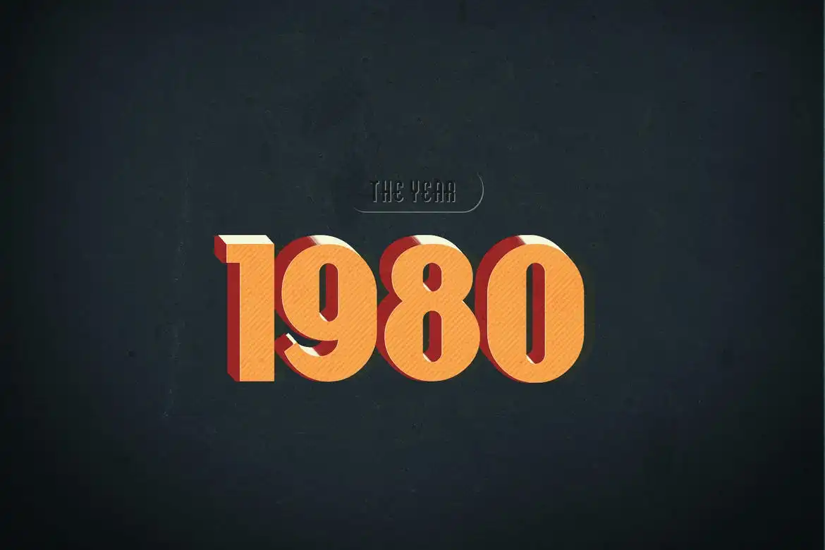 Vintage Text Styles V