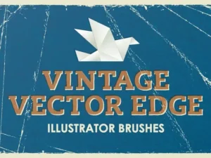 vintage vector edge brushes 4