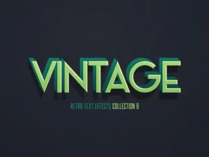 vintageretro text style 7