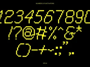 voxel typeface by ine great studio 3