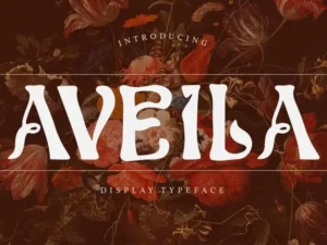 vunira aveila font