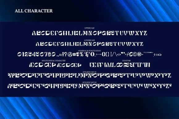 Vunira-Klasvera Font 4 vunira klasvera font 3