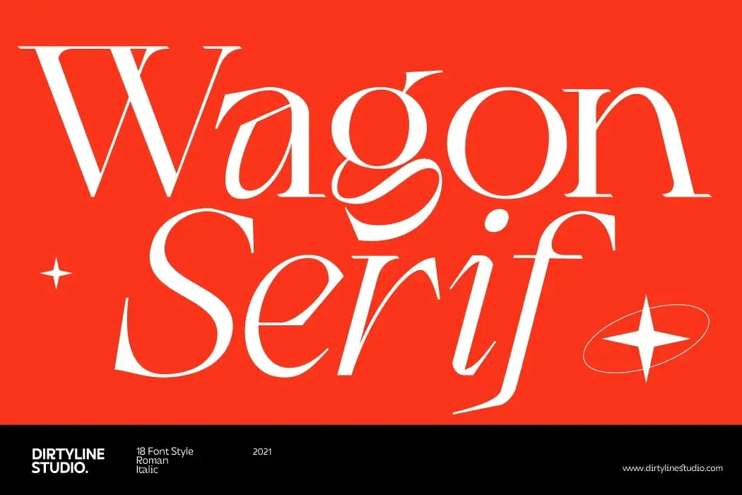 Wagon – Free Modern Serif