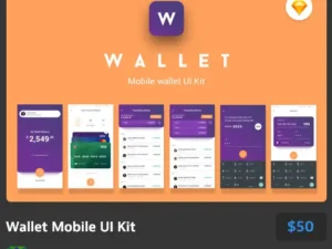 wallet mobile ui kit