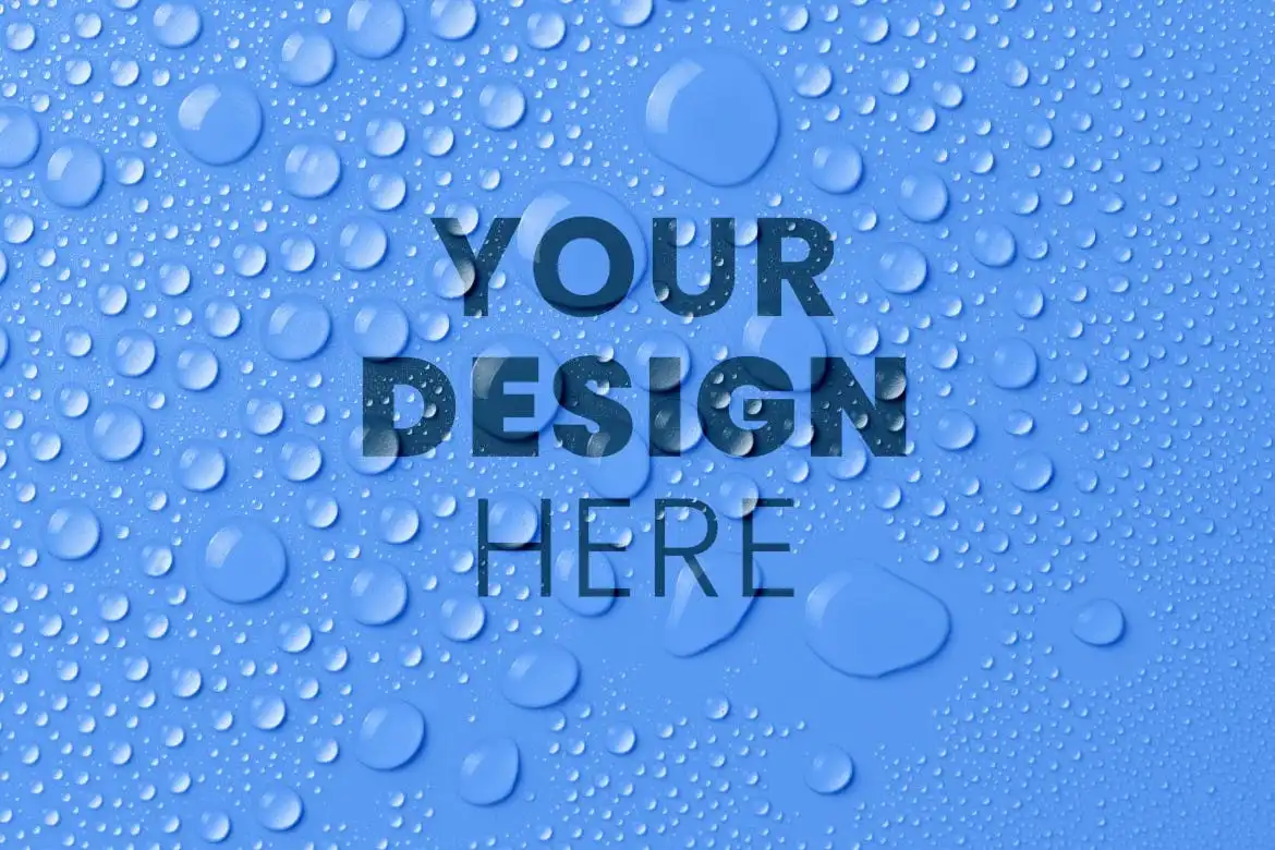 Water Drop Photo Effect