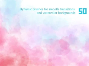watercolor brush set 4