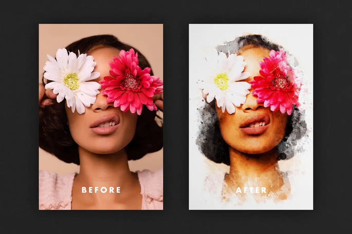 Watercolor Effect For Posters