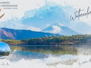 watercolor from photo photoshop action 11