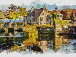 watercolor magic photoshop action 5