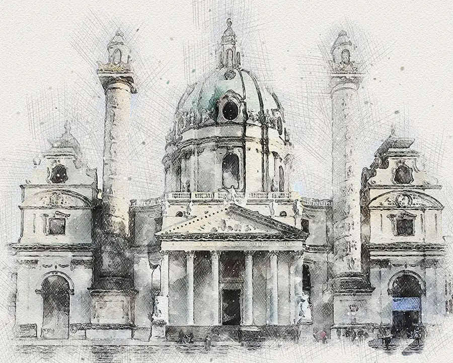 Watercolor & Pencil Photoshop Action 7 watercolor pencil photoshop action 4