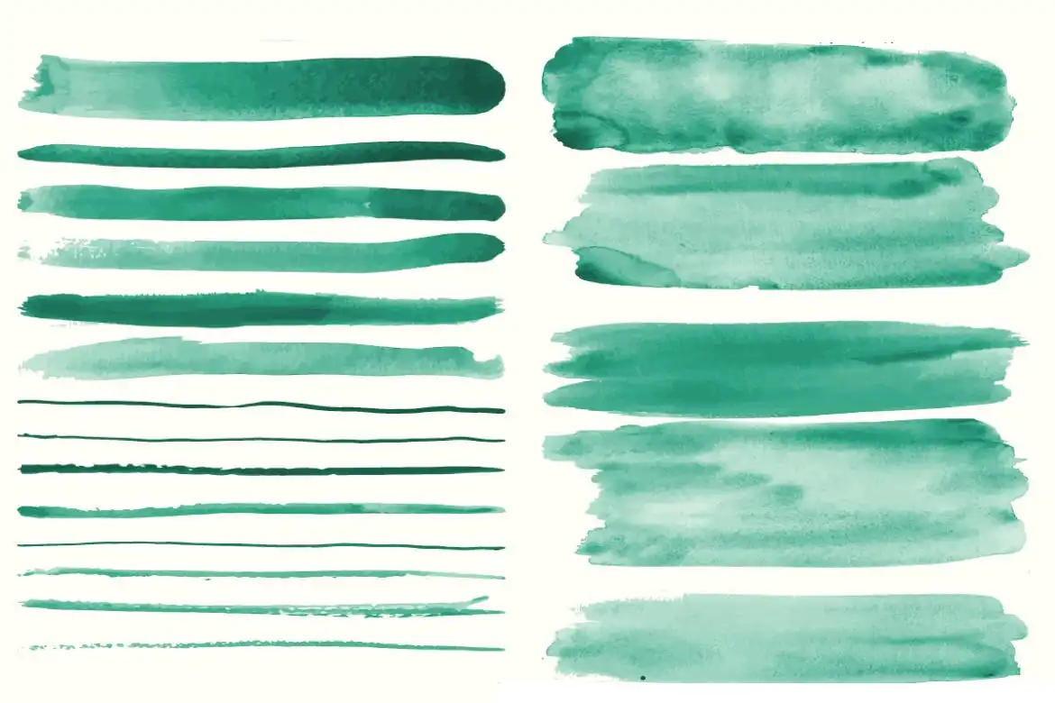 Watercolor Vector Art Brushes