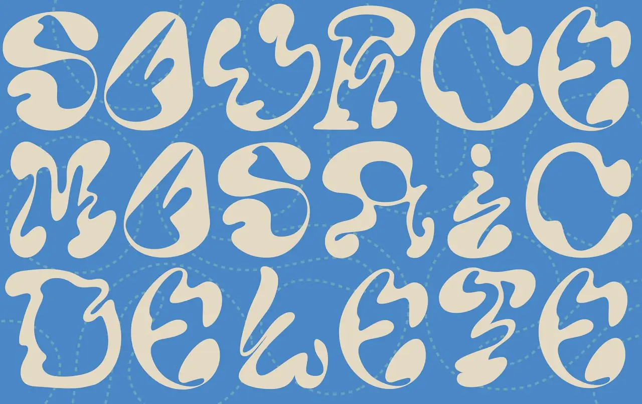 Wriggle-Free Font 3 wriggle free font 3
