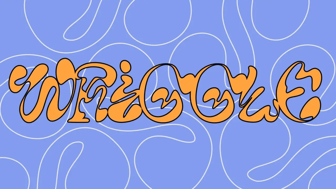 Wriggle-Free Font 4 wriggle free font
