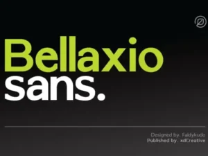 xdcreative bellaxio sans font 5