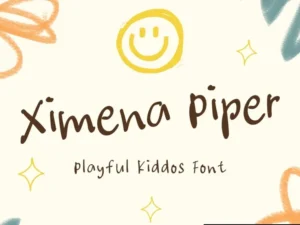 ximena piper playful kiddos font 9newn6x