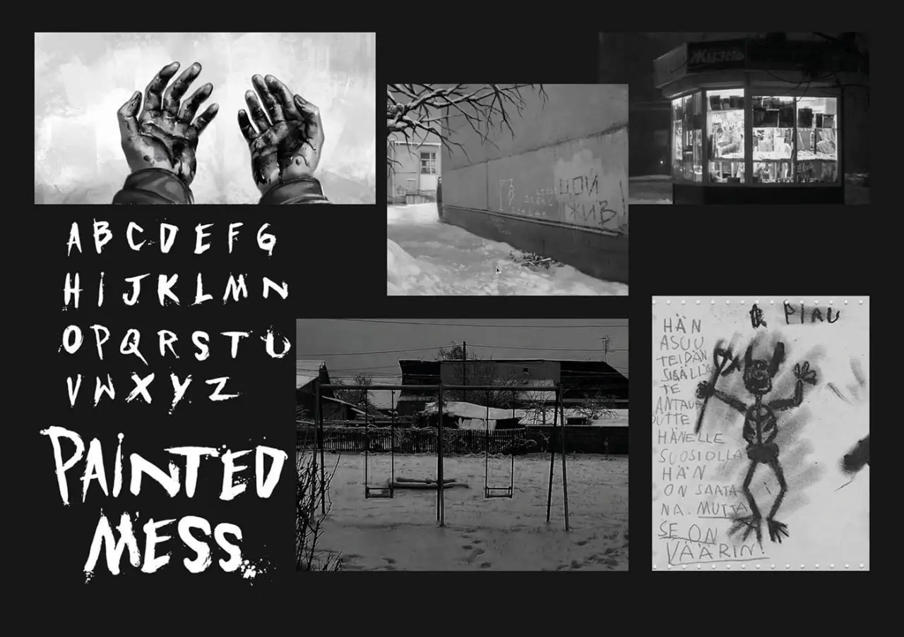Zaychik Font By Maria Khmelevskaya