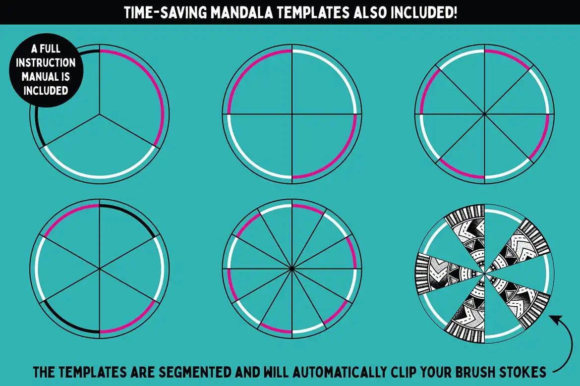 Zen Fine Liner Art & Mandala Creator 5 zen fine liner art mandala creator 8
