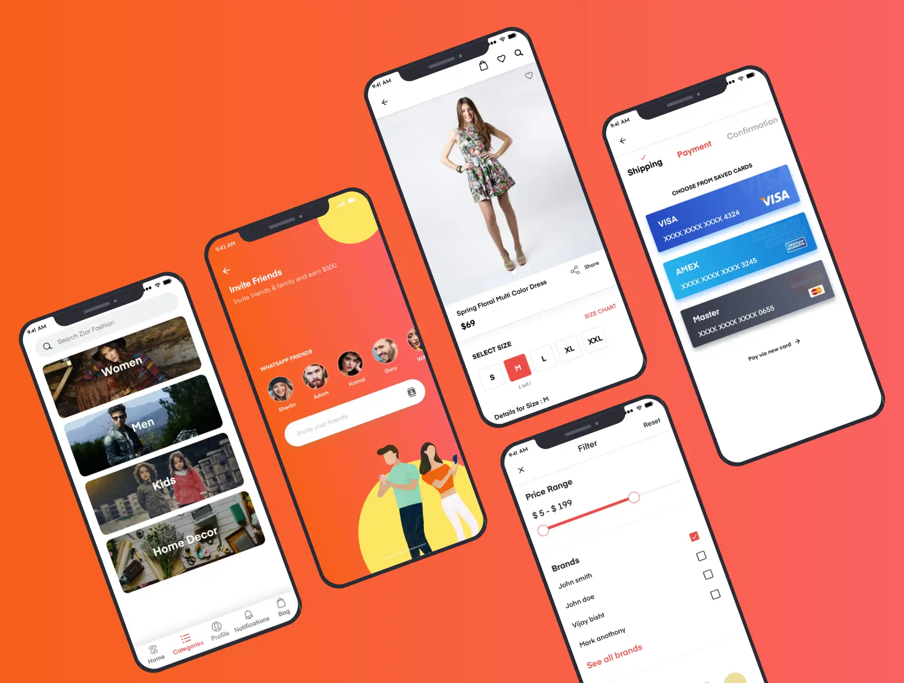Zior iOS App UI Kit 7 zior ios app ui kit5