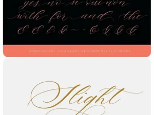 zoxi a calligraphy script font
