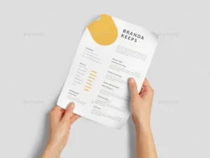 a4 paper in hands mock up1