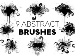 abstract brushes1