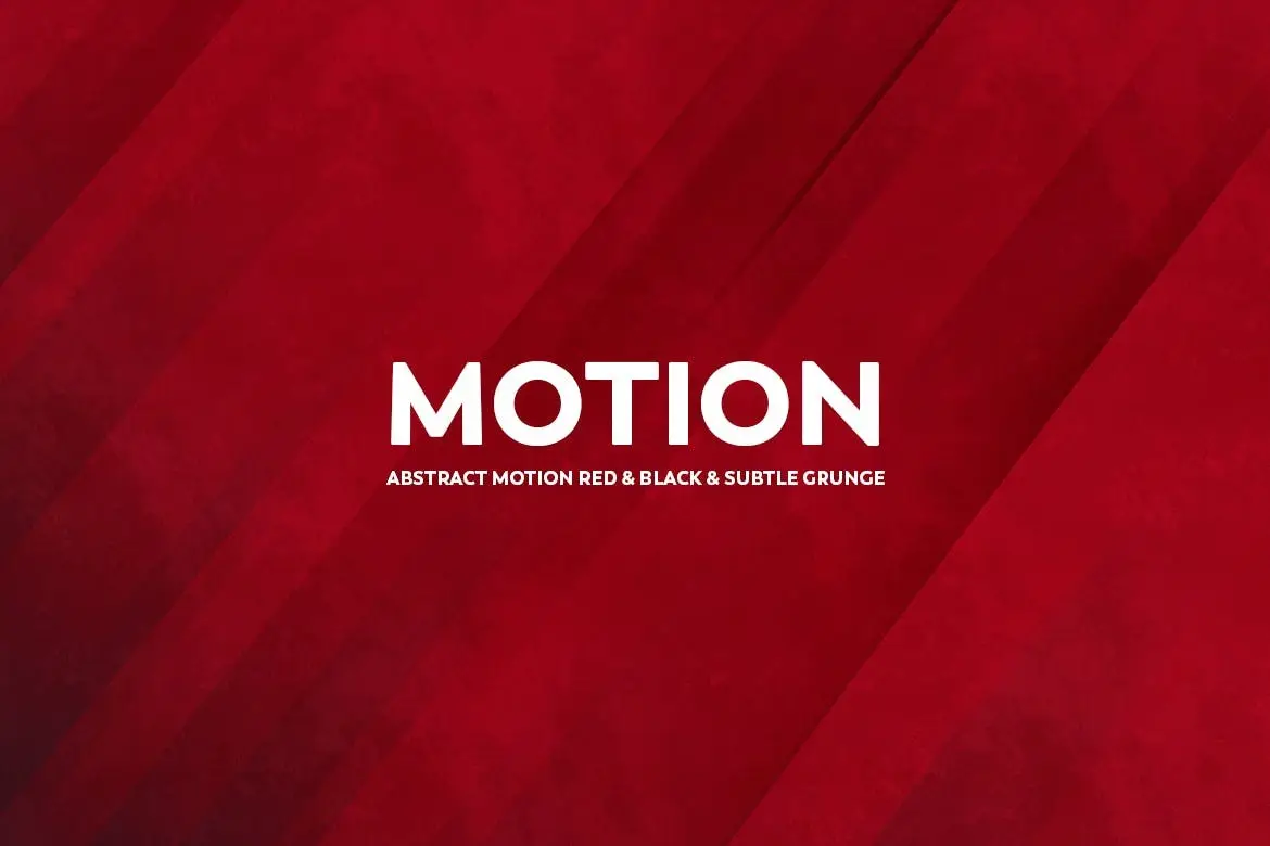 Abstract Motion RED & Black & Subtle Grunge