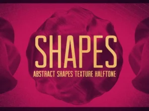 abstract shapes texture halftone backgrounds1