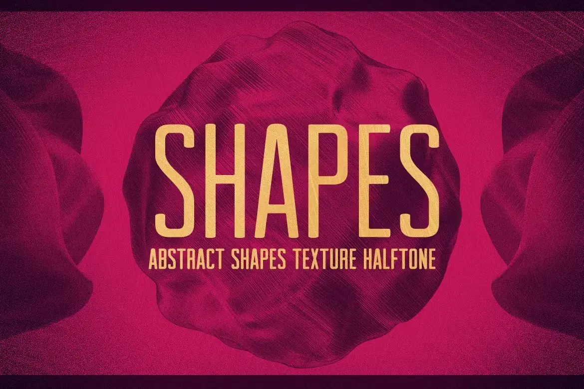 Abstract Shapes Texture Halftone | Backgrounds