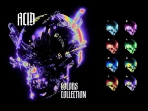 acid colors photo effects01