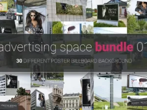 advertising space mock up bundle01