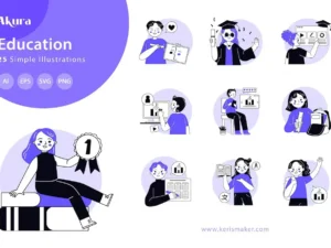 akura illustrations set7
