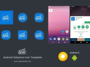 android adaptive icon template1